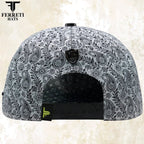 FERRETI HATS PREMIUM FT201 Medusa Platinum Baseball Cap For Men - OriginalWestern.com