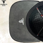 FERRETI HATS PREMIUM FT201 Medusa Platinum Baseball Cap For Men - OriginalWestern.com