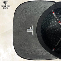 FERRETI HATS PREMIUM FT201 Medusa Platinum Baseball Cap For Men - OriginalWestern.com