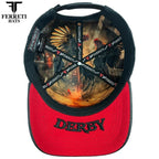 FERRETI HATS PREMIUM FT204 Golden Rooster Baseball Cap For Men - Black - OriginalWestern.com