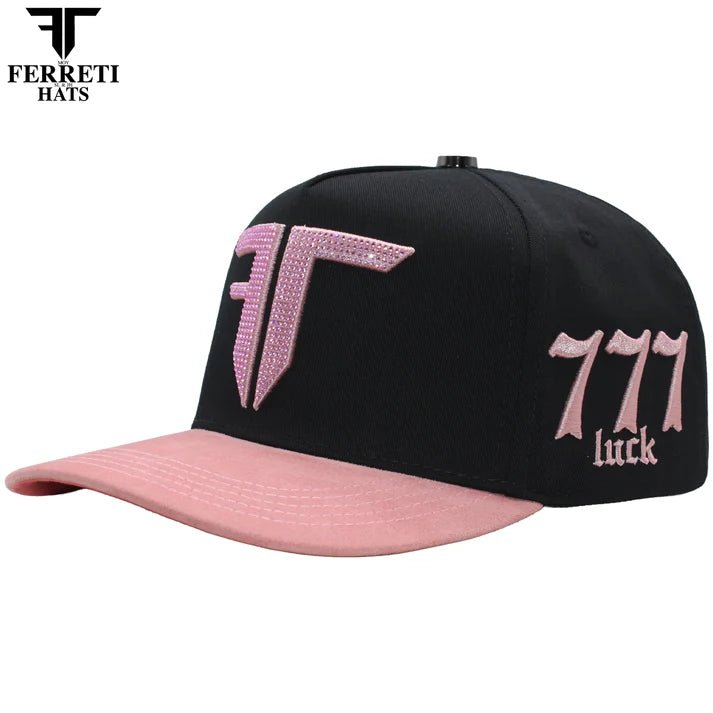 FERRETI HATS PREMIUM FT208 Mr. FT Pink Baseball Cap for Men - OriginalWestern.com