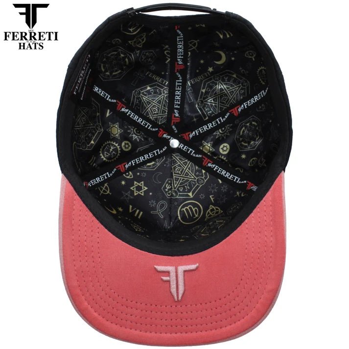 FERRETI HATS PREMIUM FT208 Mr. FT Pink Baseball Cap for Men - OriginalWestern.com