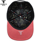 FERRETI HATS PREMIUM FT208 Mr. FT Pink Baseball Cap for Men - OriginalWestern.com