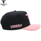 FERRETI HATS PREMIUM FT208 Mr. FT Pink Baseball Cap for Men - OriginalWestern.com