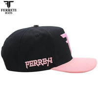 FERRETI HATS PREMIUM FT208 Mr. FT Pink Baseball Cap for Men - OriginalWestern.com