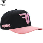 FERRETI HATS PREMIUM FT208 Mr. FT Pink Baseball Cap for Men - OriginalWestern.com