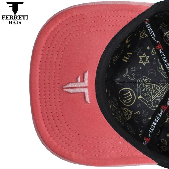 FERRETI HATS PREMIUM FT208 Mr. FT Pink Baseball Cap for Men - OriginalWestern.com