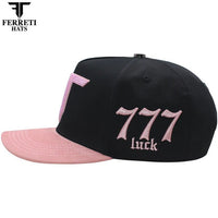 FERRETI HATS PREMIUM FT208 Mr. FT Pink Baseball Cap for Men - OriginalWestern.com