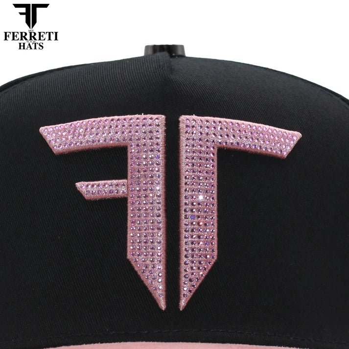 FERRETI HATS PREMIUM FT208 Mr. FT Pink Baseball Cap for Men - OriginalWestern.com