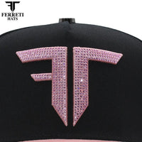 FERRETI HATS PREMIUM FT208 Mr. FT Pink Baseball Cap for Men - OriginalWestern.com