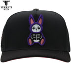 FERRETI HATS PREMIUM FT210 Wild Rabbit Black Baseball Cap for Men - Black - OriginalWestern.com
