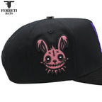 FERRETI HATS PREMIUM FT210 Wild Rabbit Black Baseball Cap for Men - Black - OriginalWestern.com