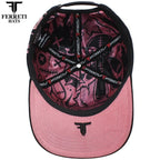 FERRETI HATS PREMIUM FT210 Wild Rabbit Black Baseball Cap for Men - Black - OriginalWestern.com