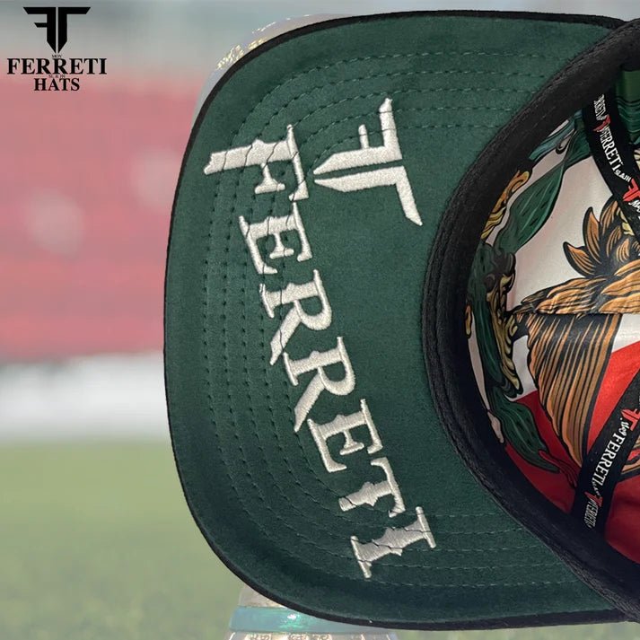 FERRETI HATS PREMIUM FT212 La Copa Baseball Cap For Men - Black - OriginalWestern.com