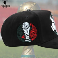 FERRETI HATS PREMIUM FT212 La Copa Baseball Cap For Men - Black - OriginalWestern.com
