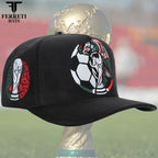 FERRETI HATS PREMIUM FT212 La Copa Baseball Cap For Men - Black - OriginalWestern.com