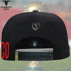FERRETI HATS PREMIUM FT212 La Copa Baseball Cap For Men - Black - OriginalWestern.com