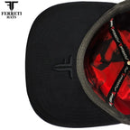 FERRETI HATS PREMIUM FT217 Angels On Hell Baseball Cap For Men - Black - OriginalWestern.com