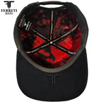 FERRETI HATS PREMIUM FT217 Angels On Hell Baseball Cap For Men - Black - OriginalWestern.com