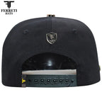 FERRETI HATS PREMIUM FT218 Hustling Black Baseball Cap For Men - Black - OriginalWestern.com