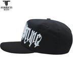FERRETI HATS PREMIUM FT218 Hustling Black Baseball Cap For Men - Black - OriginalWestern.com