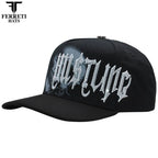 FERRETI HATS PREMIUM FT218 Hustling Black Baseball Cap For Men - Black - OriginalWestern.com