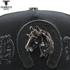 FERRETI HATS PREMIUM FT219 Ranch Life Baseball Cap For Men - Black - OriginalWestern.com