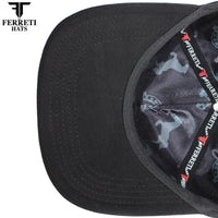 FERRETI HATS PREMIUM FT219 Ranch Life Baseball Cap For Men - Black - OriginalWestern.com