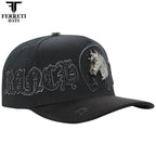 FERRETI HATS PREMIUM FT219 Ranch Life Baseball Cap For Men - Black - OriginalWestern.com