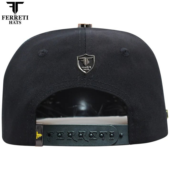 FERRETI HATS PREMIUM FT219 Ranch Life Baseball Cap For Men - Black - OriginalWestern.com