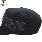 FERRETI HATS PREMIUM FT219 Ranch Life Baseball Cap For Men - Black - OriginalWestern.com