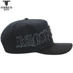 FERRETI HATS PREMIUM FT219 Ranch Life Baseball Cap For Men - Black - OriginalWestern.com