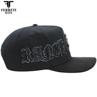 FERRETI HATS PREMIUM FT219 Ranch Life Baseball Cap For Men - Black - OriginalWestern.com