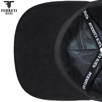 FERRETI HATS PREMIUM FT229 Money Baseball Cap For Men - Black - OriginalWestern.com
