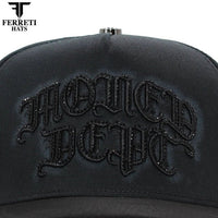 FERRETI HATS PREMIUM FT229 Money Baseball Cap For Men - Black - OriginalWestern.com