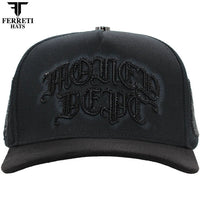 FERRETI HATS PREMIUM FT229 Money Baseball Cap For Men - Black - OriginalWestern.com