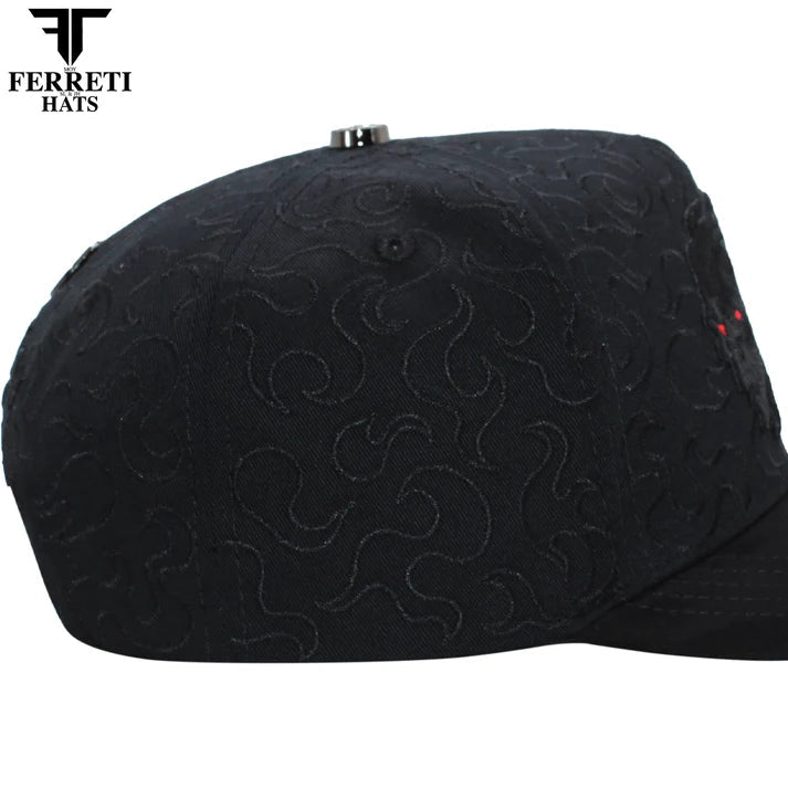 FERRETI HATS PREMIUM FT230 Halloween Baseball Cap for Men - Black - OriginalWestern.com