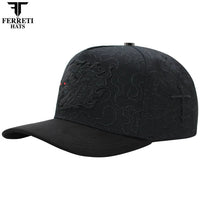 FERRETI HATS PREMIUM FT230 Halloween Baseball Cap for Men - Black - OriginalWestern.com