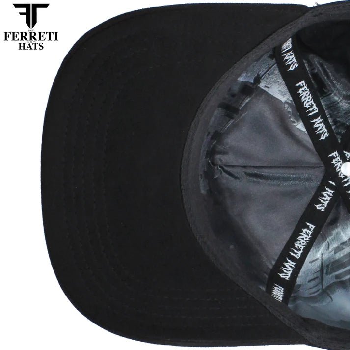 FERRETI HATS PREMIUM FT230 Halloween Baseball Cap for Men - Black - OriginalWestern.com