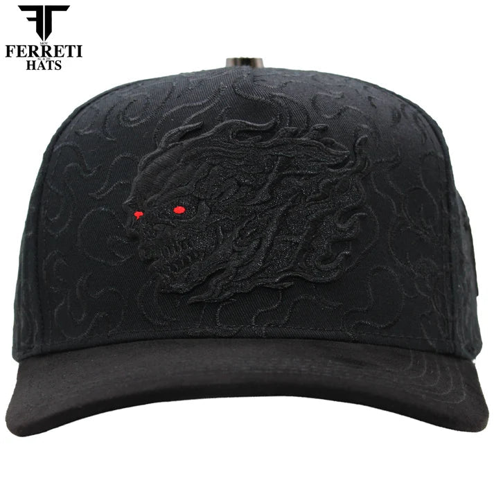 FERRETI HATS PREMIUM FT230 Halloween Baseball Cap for Men - Black - OriginalWestern.com