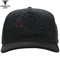 FERRETI HATS PREMIUM FT230 Halloween Baseball Cap for Men - Black - OriginalWestern.com
