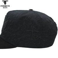 FERRETI HATS PREMIUM FT230 Halloween Baseball Cap for Men - Black - OriginalWestern.com