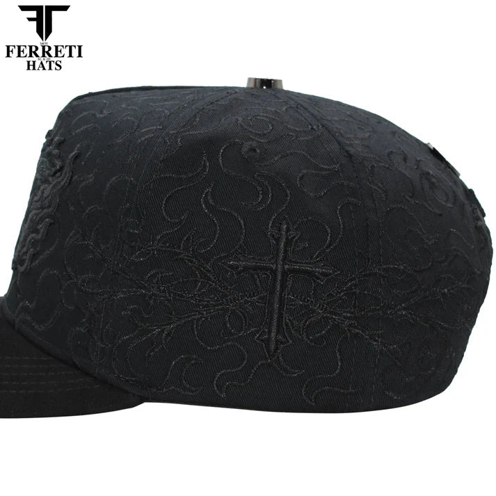 FERRETI HATS PREMIUM FT230 Halloween Baseball Cap for Men - Black - OriginalWestern.com