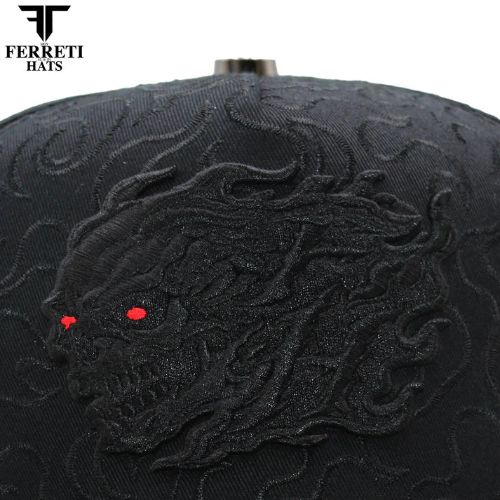 FERRETI HATS PREMIUM FT230 Halloween Baseball Cap for Men - Black - OriginalWestern.com