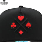 FERRETI HATS PREMIUM FT31 4 Aces - Black - OriginalWestern.com