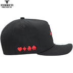 FERRETI HATS PREMIUM FT31 4 Aces - Black - OriginalWestern.com