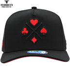 FERRETI HATS PREMIUM FT31 4 Aces - Black - OriginalWestern.com