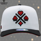 FERRETI HATS PREMIUM FT31 4 Aces - White - OriginalWestern.com