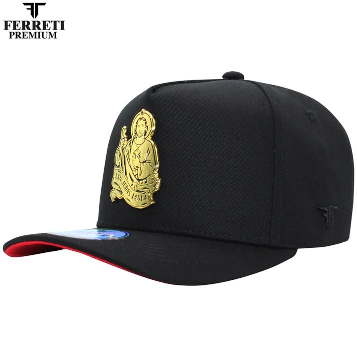 FERRETI HATS PREMIUM FT39 Saint Jude - Black - OriginalWestern.com