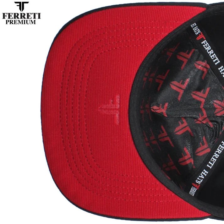 FERRETI HATS PREMIUM FT39 Saint Jude - Black - OriginalWestern.com